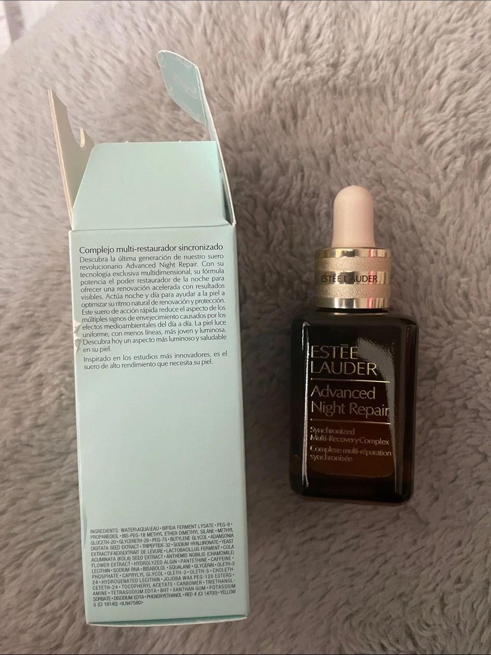 Estee Lauder Advanced Night Repair Serum – Brown Bottle, Cream Dropper